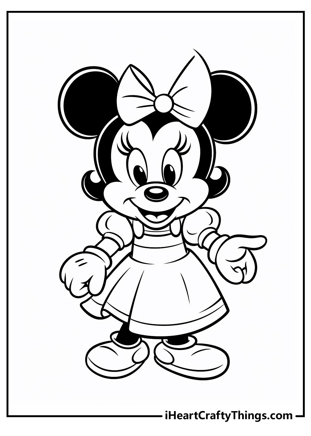 Mickey Mouse Coloring Pages Free Printables 66