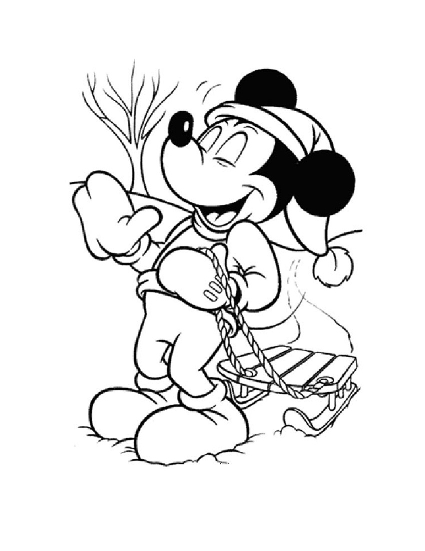 Mickey Mouse Coloring Pages Free Printables 67