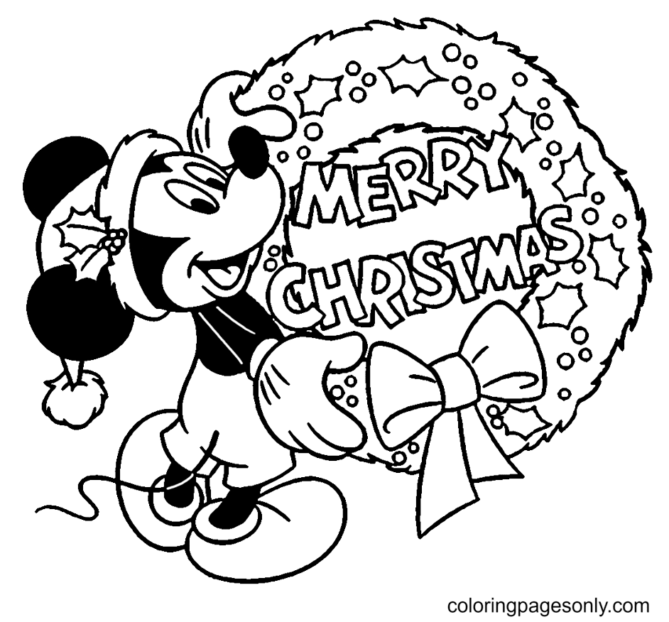 Mickey Mouse Coloring Pages Free Printables 70