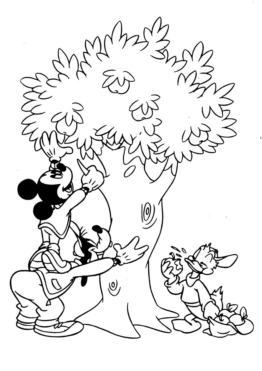 Mickey Mouse Coloring Pages Free Printables 71