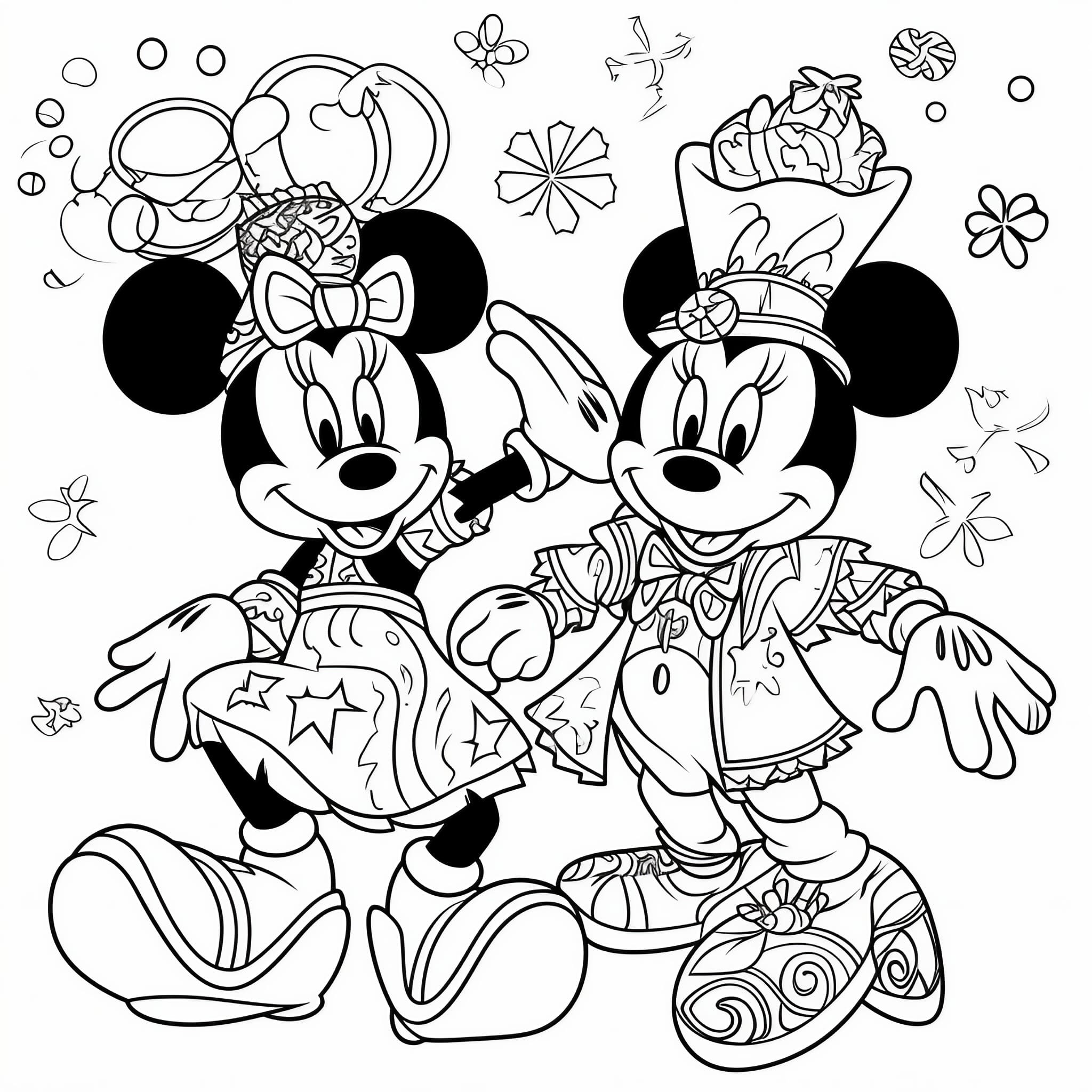 Mickey Mouse Coloring Pages Free Printables 75