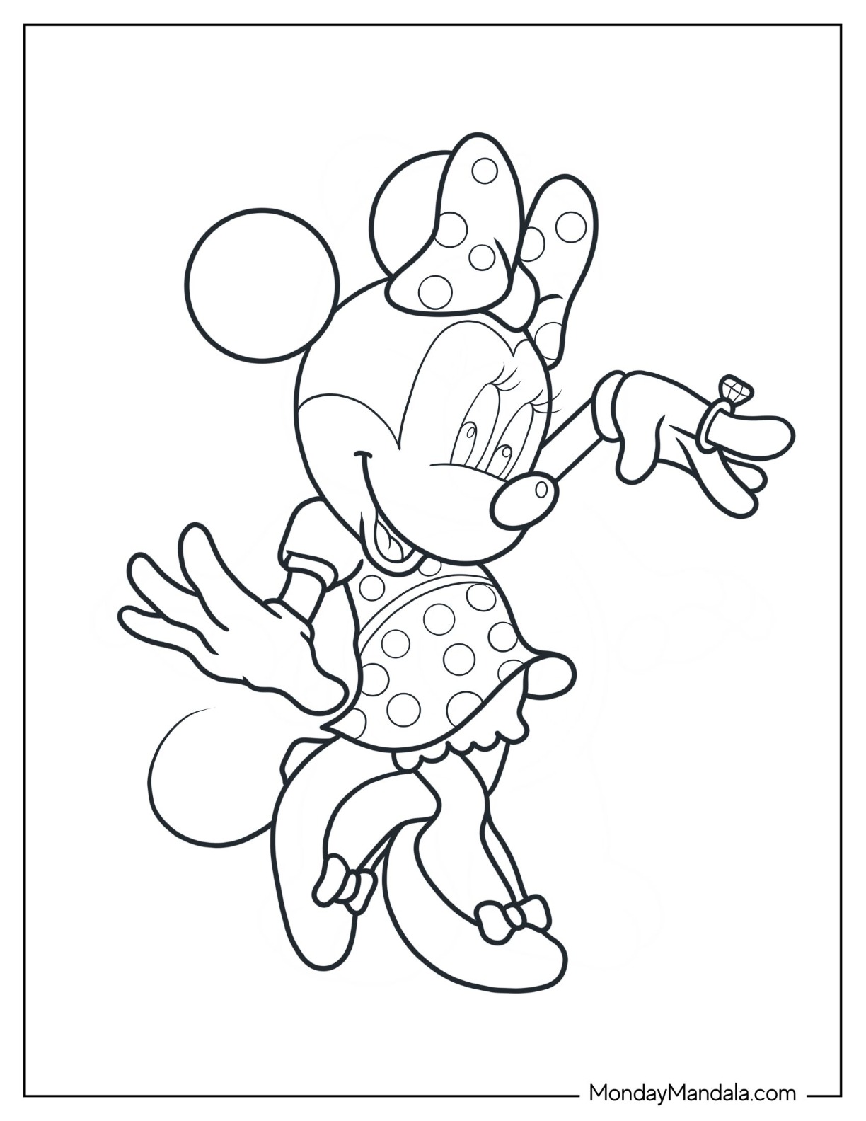 Mickey Mouse Coloring Pages Free Printables 77