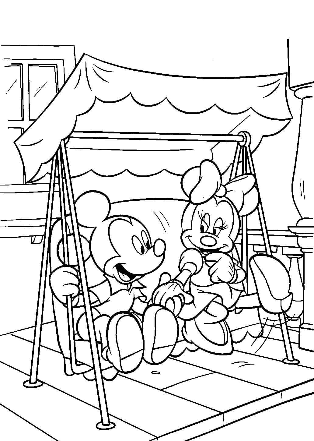 Mickey Mouse Coloring Pages Free Printables 80