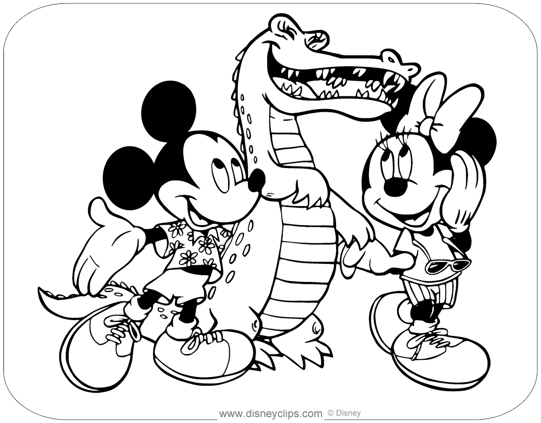 Mickey Mouse Coloring Pages Free Printables 84