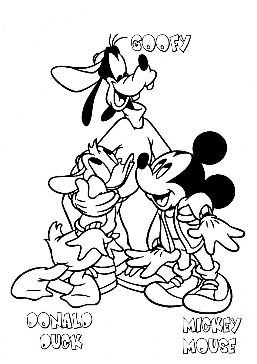 Mickey Mouse Coloring Pages Free Printables 86