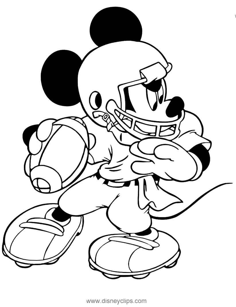 Mickey Mouse Coloring Pages Free Printables 98