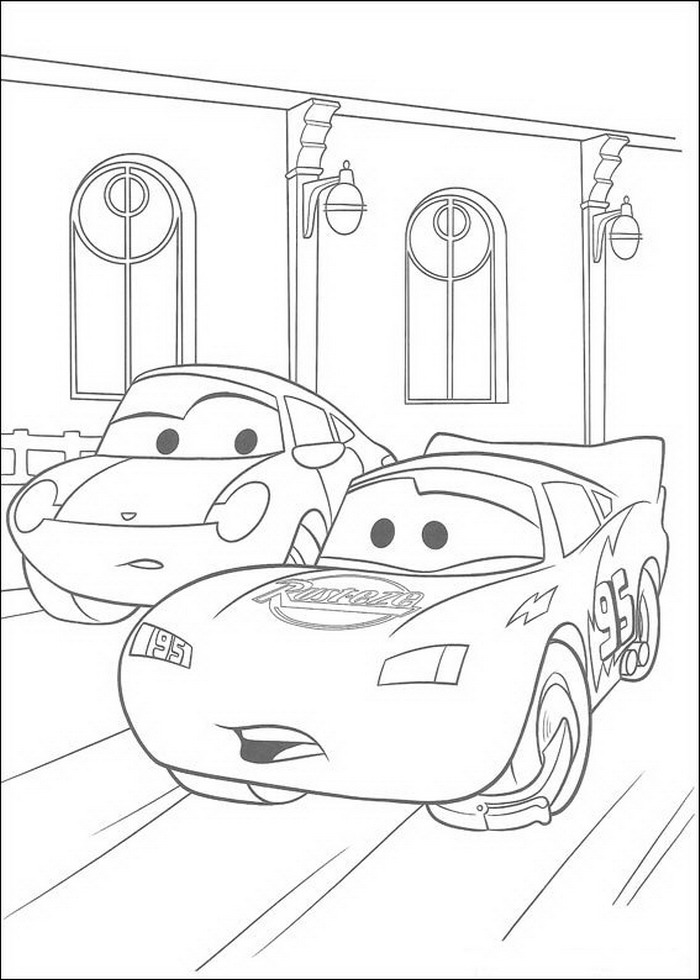 Race Car Coloring Pages for Kids 10