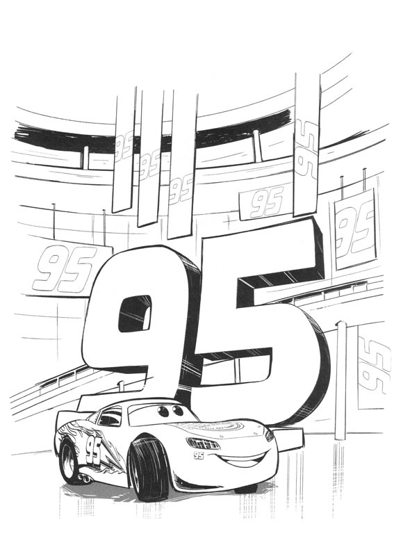 Race Car Coloring Pages for Kids 103