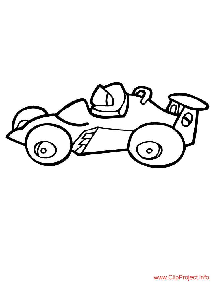 Race Car Coloring Pages for Kids 109