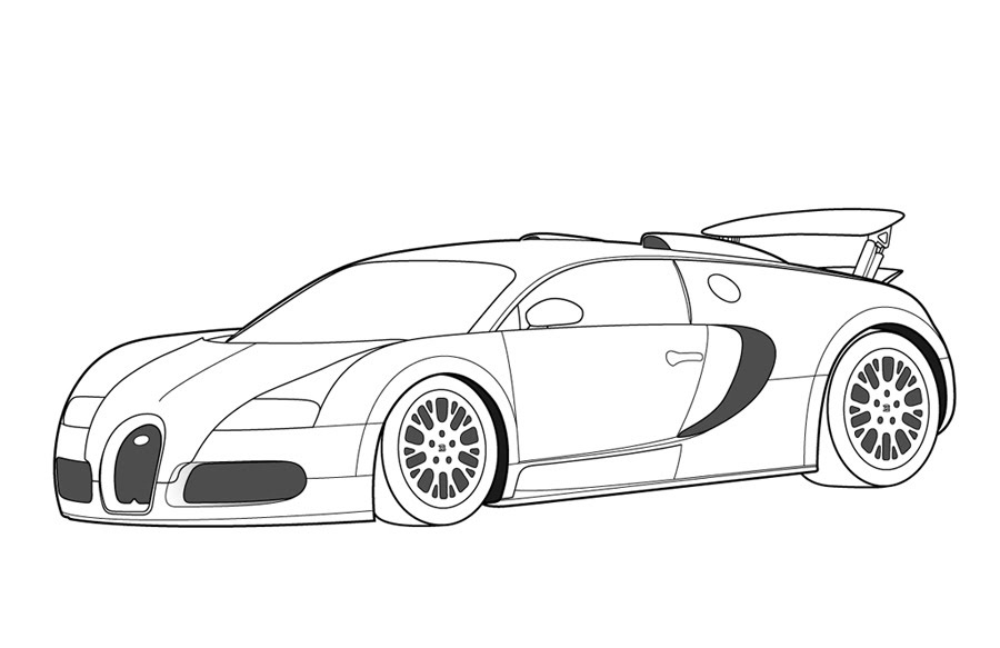 Race Car Coloring Pages for Kids 114