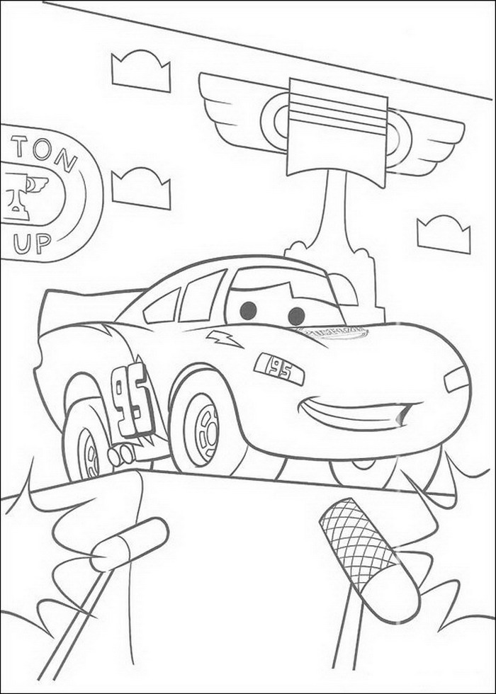 Race Car Coloring Pages for Kids 116