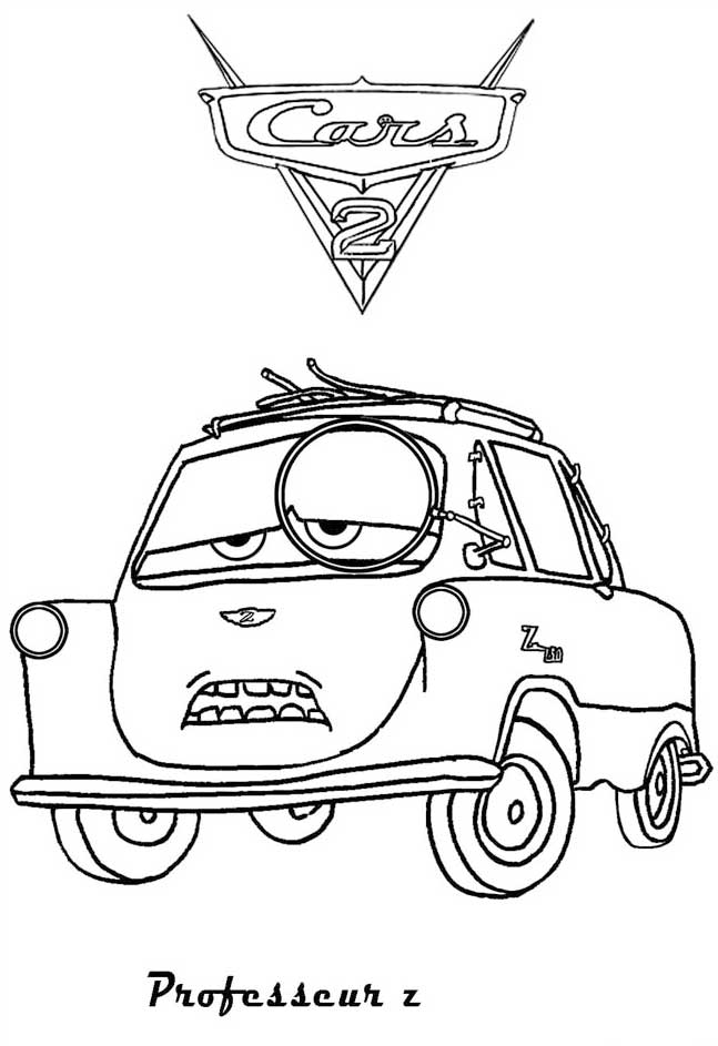 Race Car Coloring Pages for Kids 118