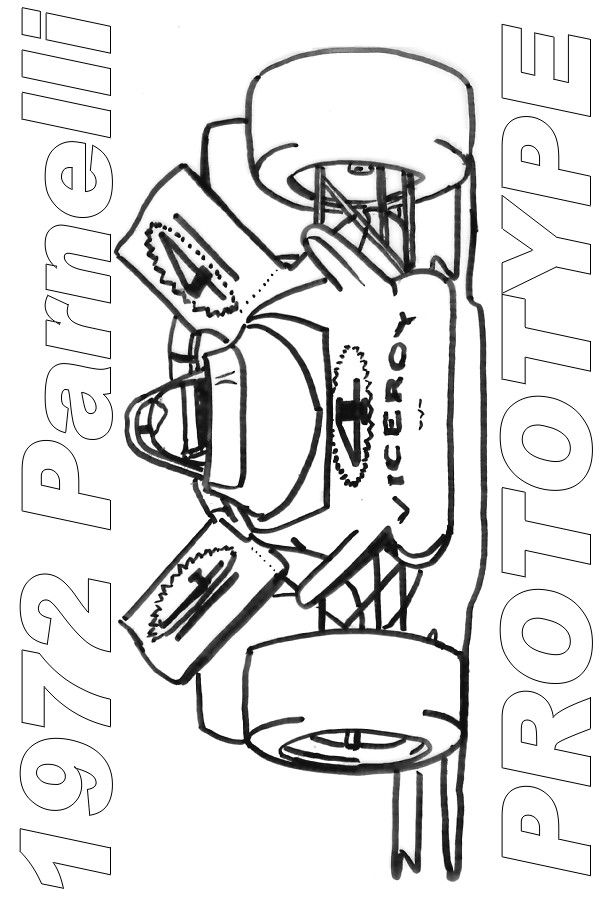 Race Car Coloring Pages for Kids 122