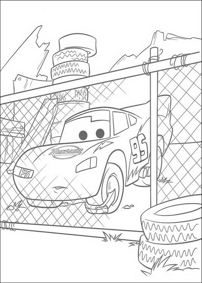 Race Car Coloring Pages for Kids 133