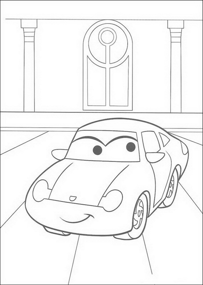 Race Car Coloring Pages for Kids 134