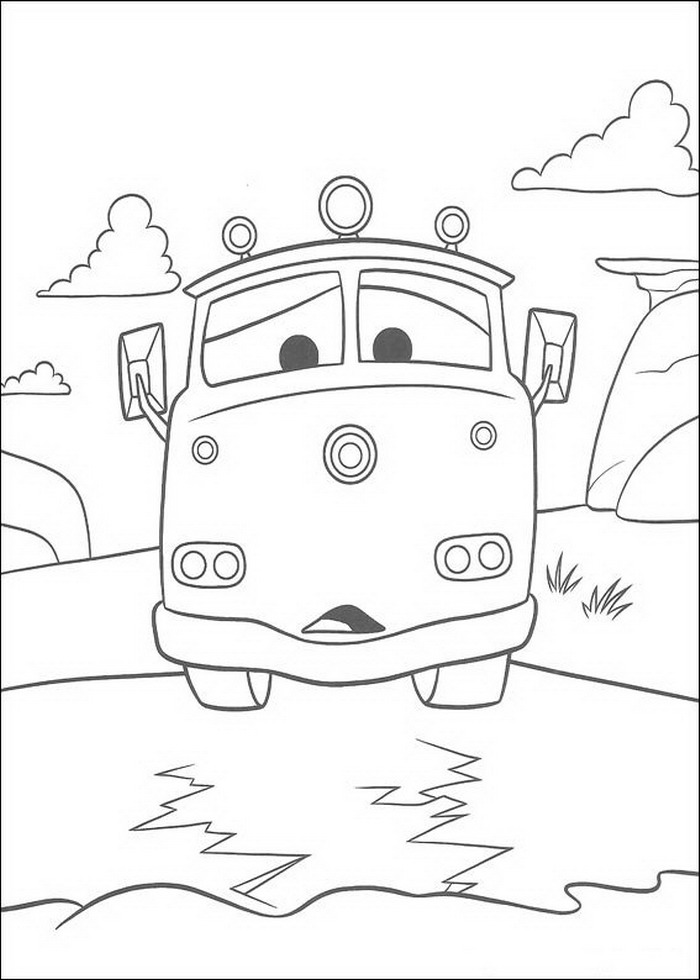 Race Car Coloring Pages for Kids 26