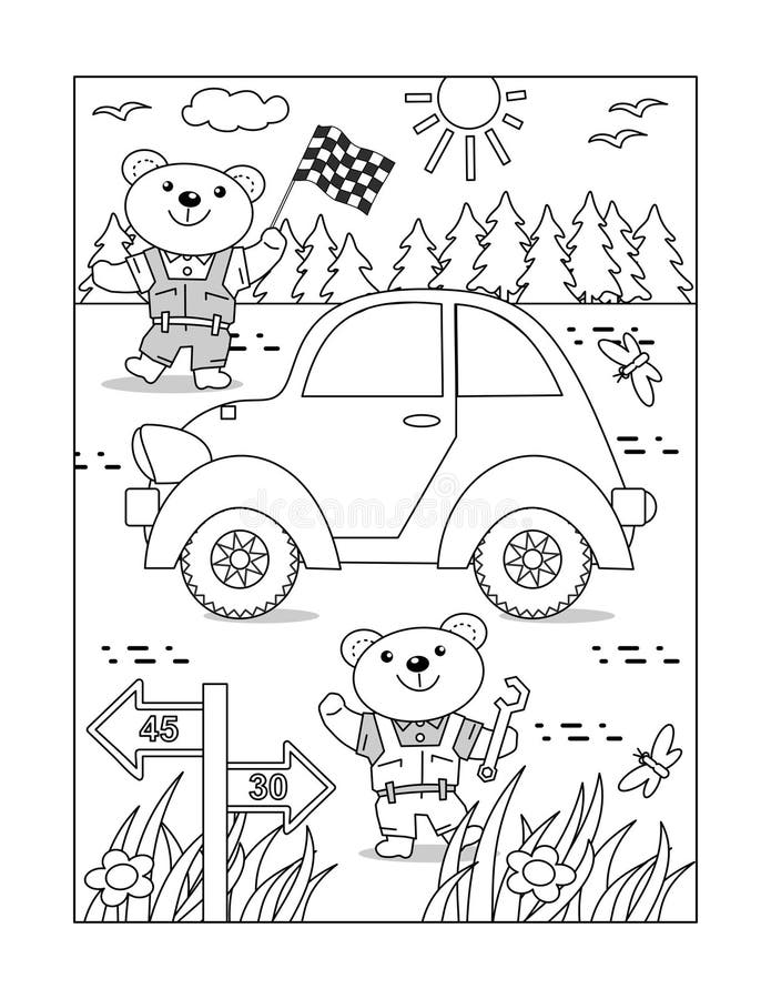 Race Car Coloring Pages for Kids 32