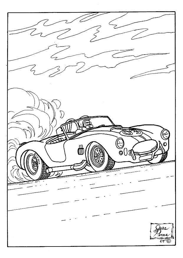 Race Car Coloring Pages for Kids 52