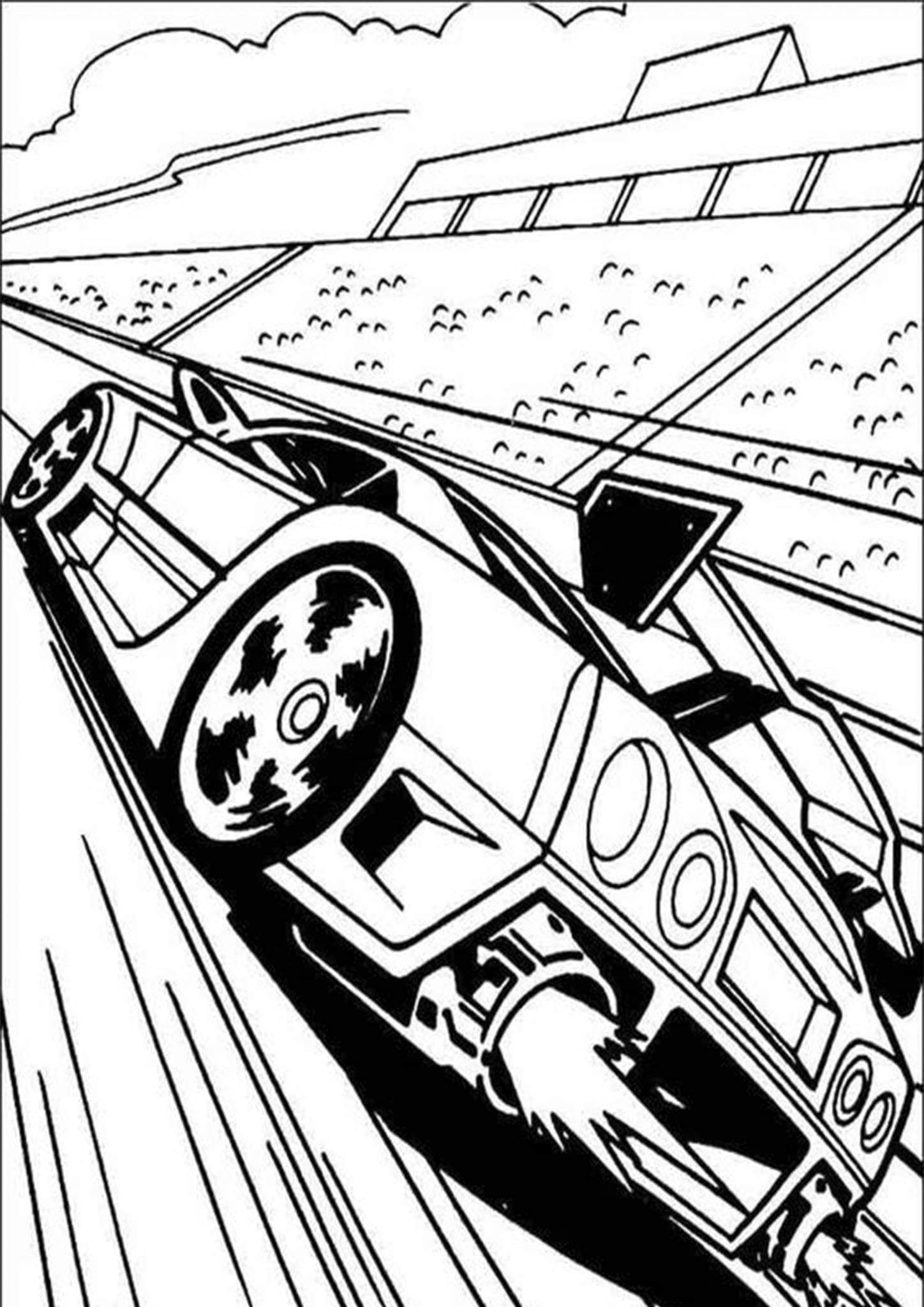 Race Car Coloring Pages for Kids 55