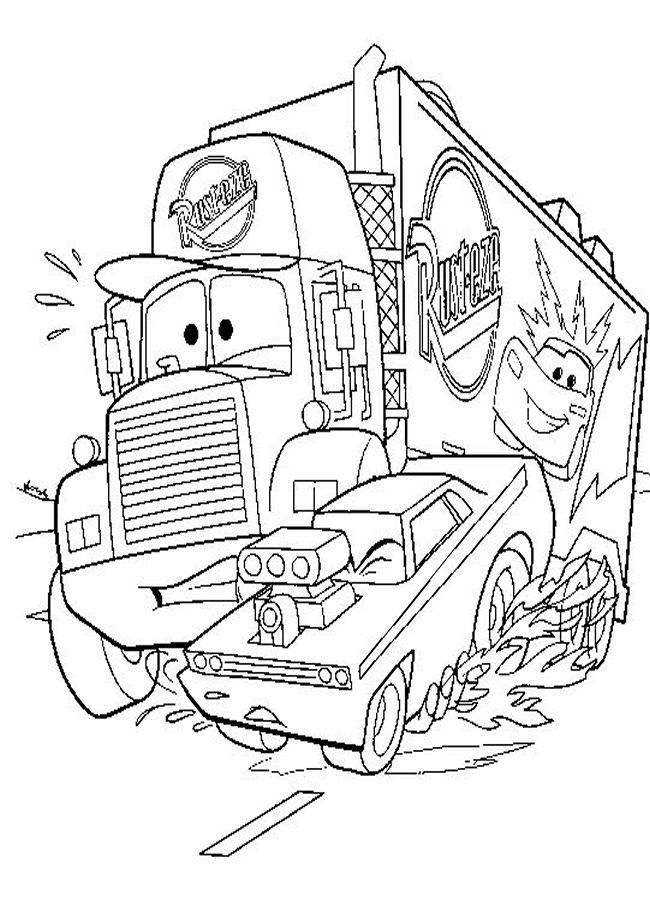 Race Car Coloring Pages for Kids 58