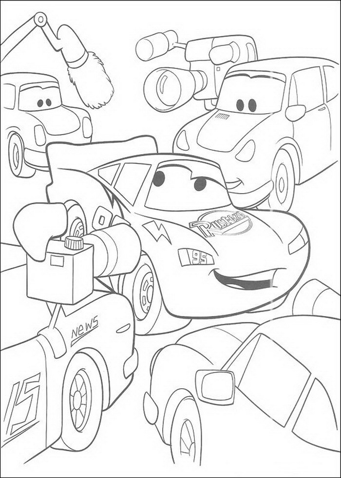 Race Car Coloring Pages for Kids 59