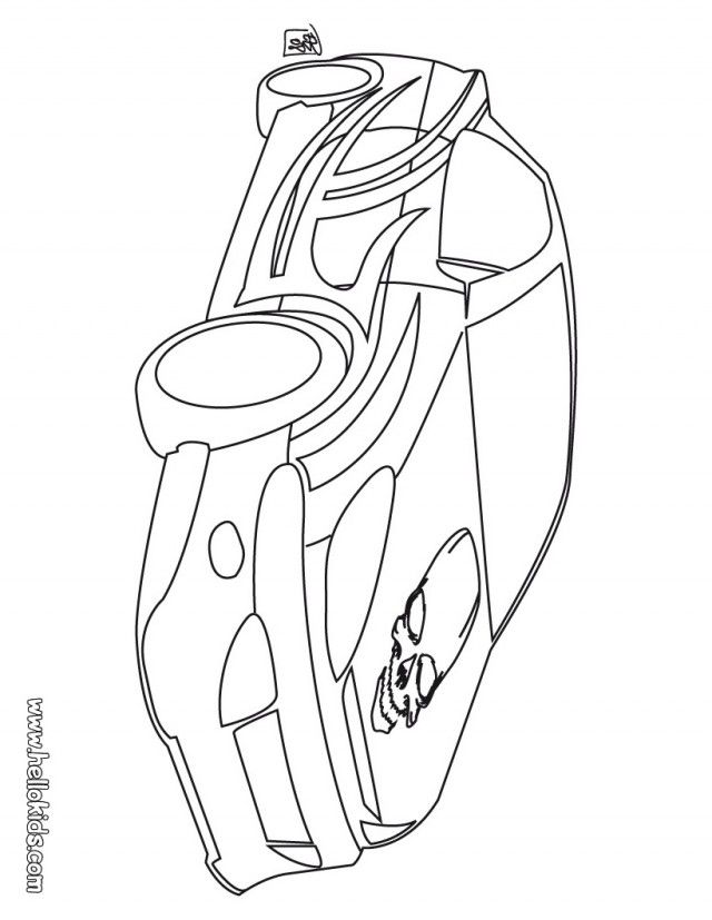 Race Car Coloring Pages for Kids 61