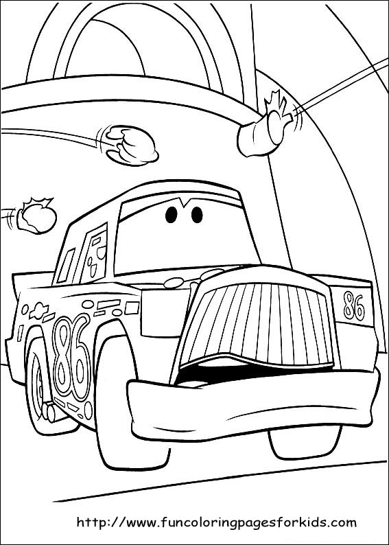 Race Car Coloring Pages for Kids 62