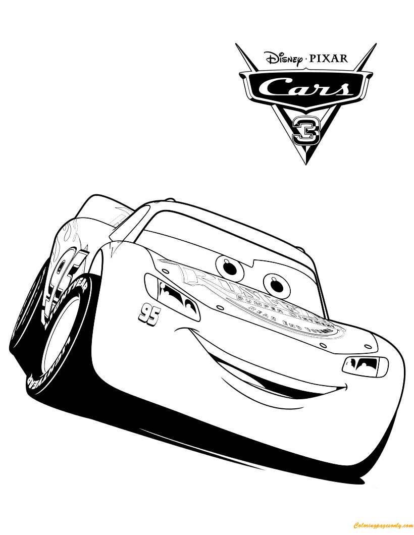 Race Car Coloring Pages for Kids 7