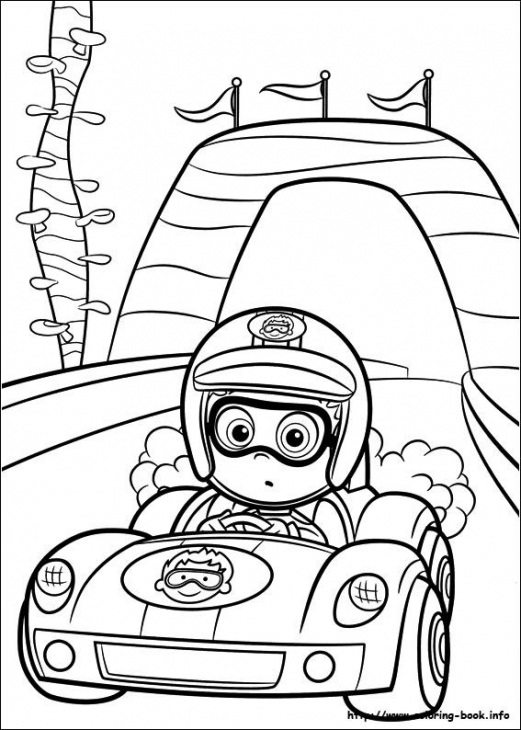 Race Car Coloring Pages for Kids 75