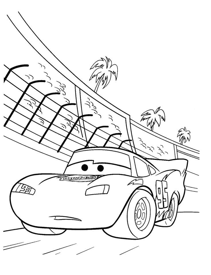 Race Car Coloring Pages for Kids 76