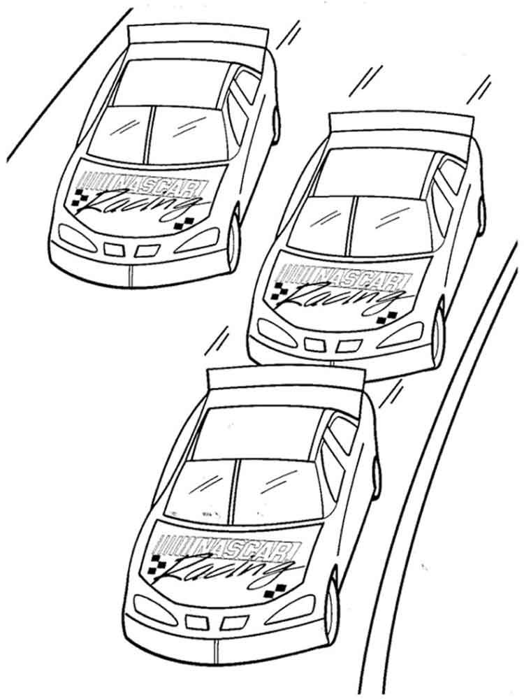 Race Car Coloring Pages for Kids 77