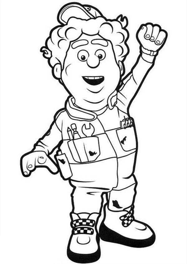 Race Car Coloring Pages for Kids 82