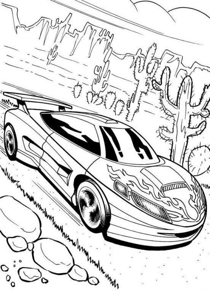 Race Car Coloring Pages for Kids 88