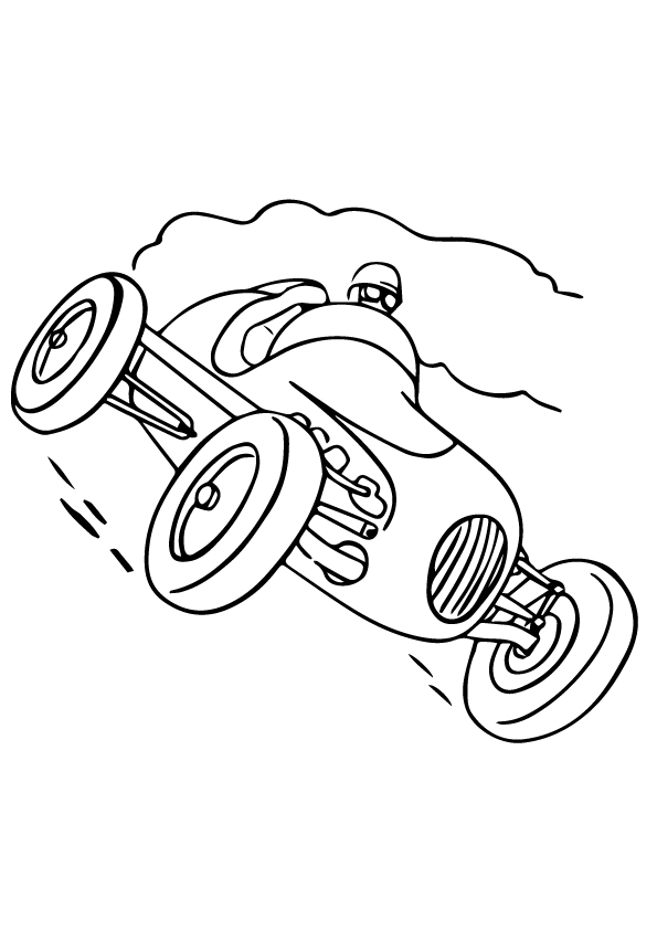 Race Car Coloring Pages for Kids 92