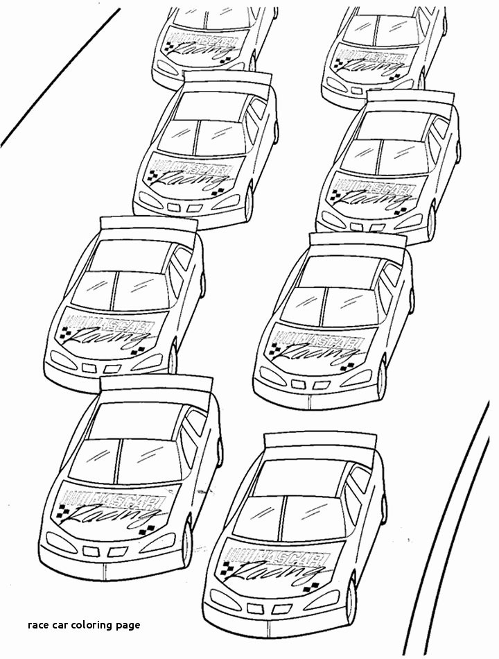 Race Car Coloring Pages for Kids 93