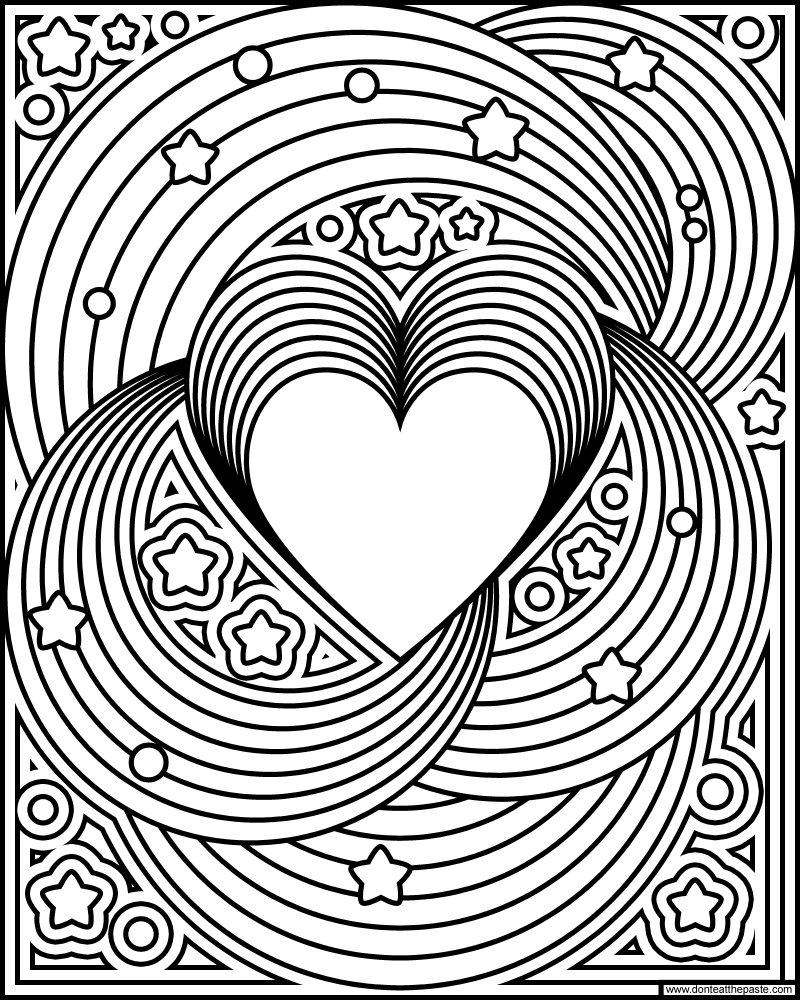 Rainbow Coloring Pages Free Printable 10