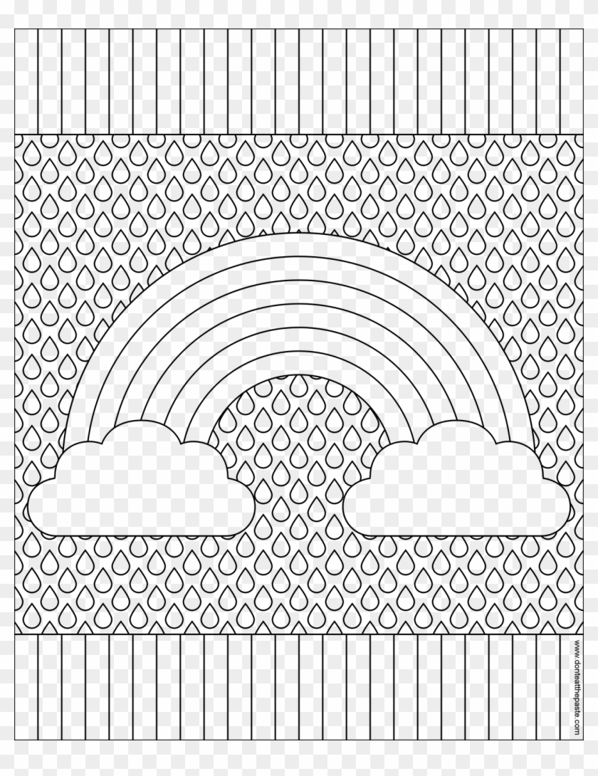 Rainbow Coloring Pages Free Printable 119