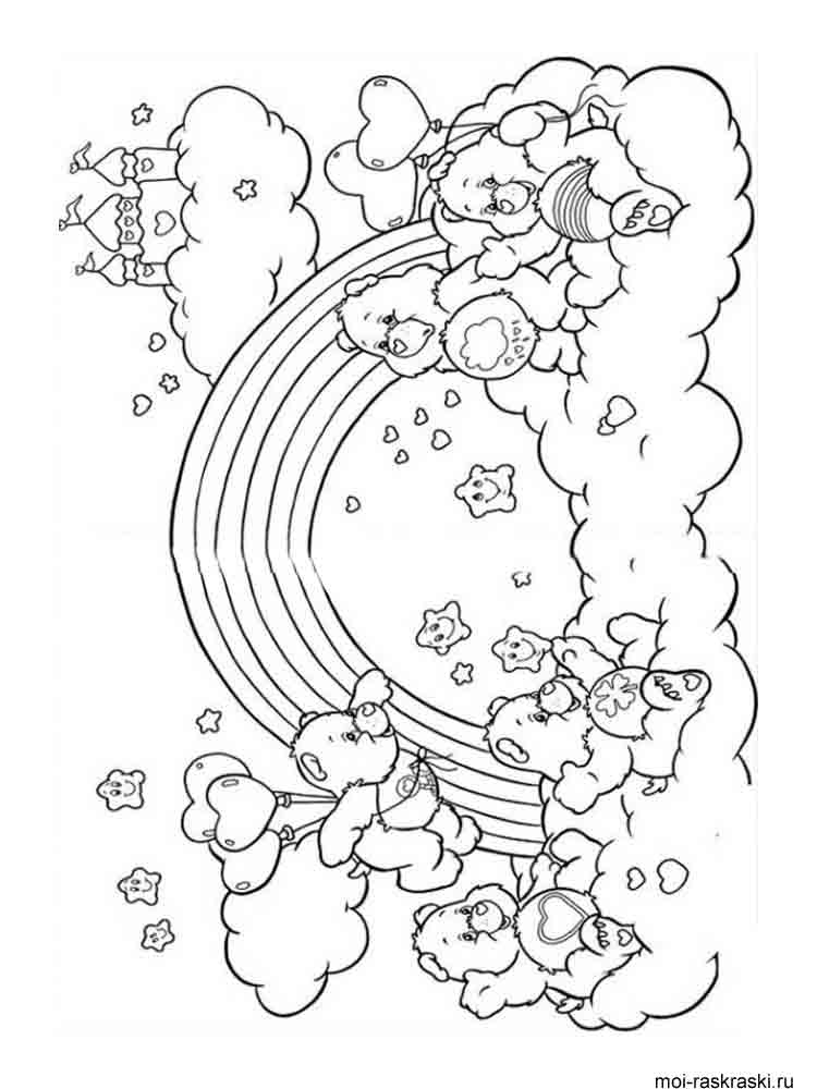 Rainbow Coloring Pages Free Printable 134