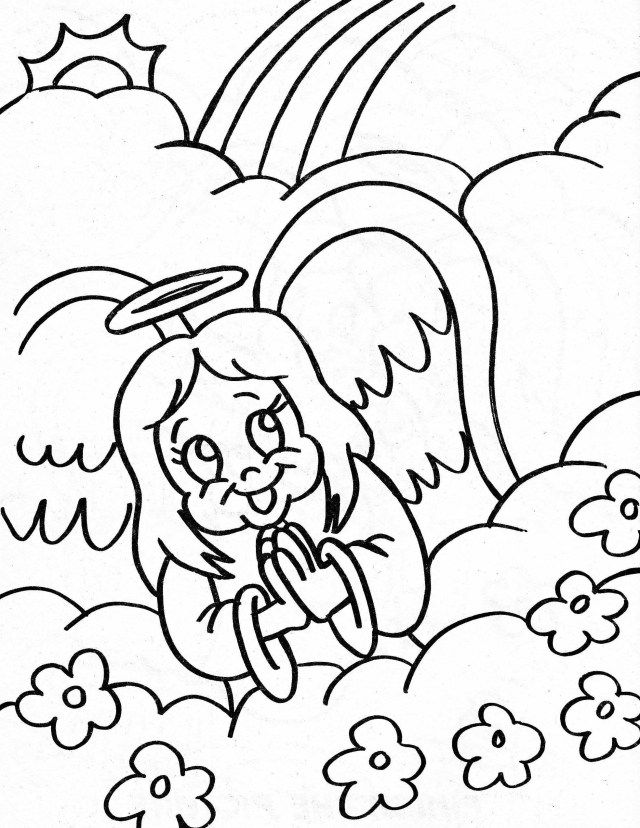 Rainbow Coloring Pages Free Printable 149