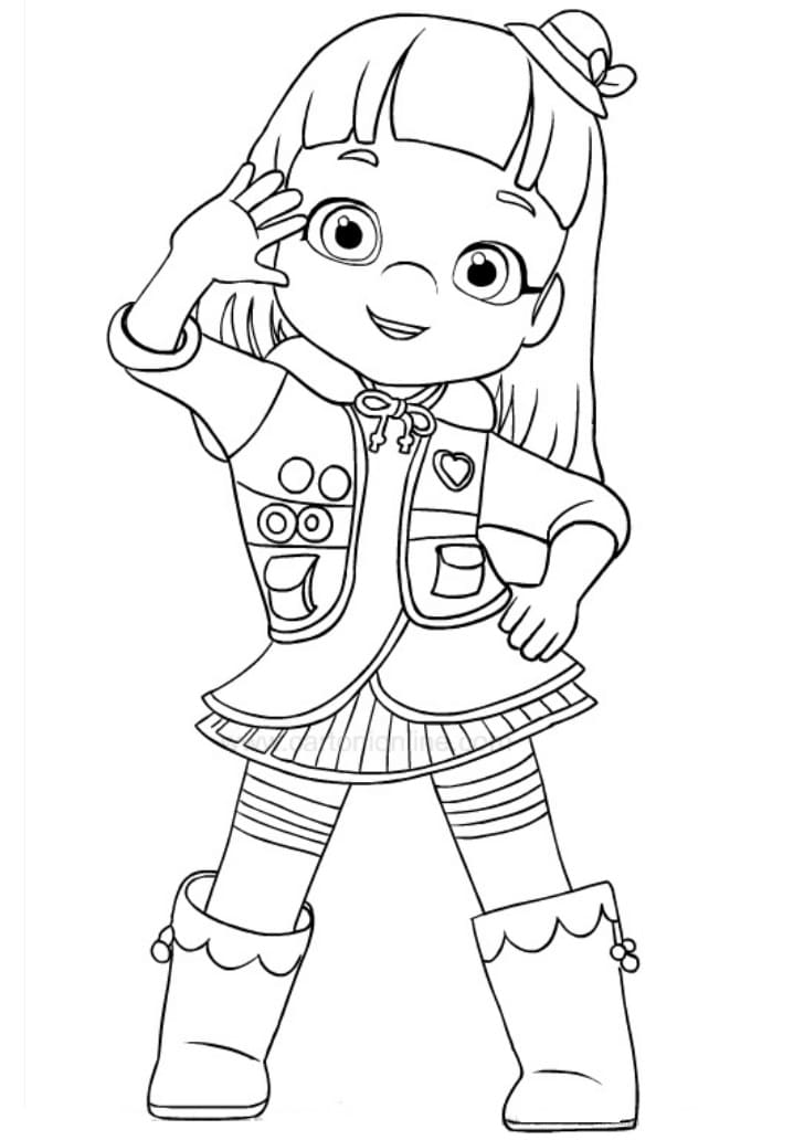 Rainbow Coloring Pages Free Printable 16