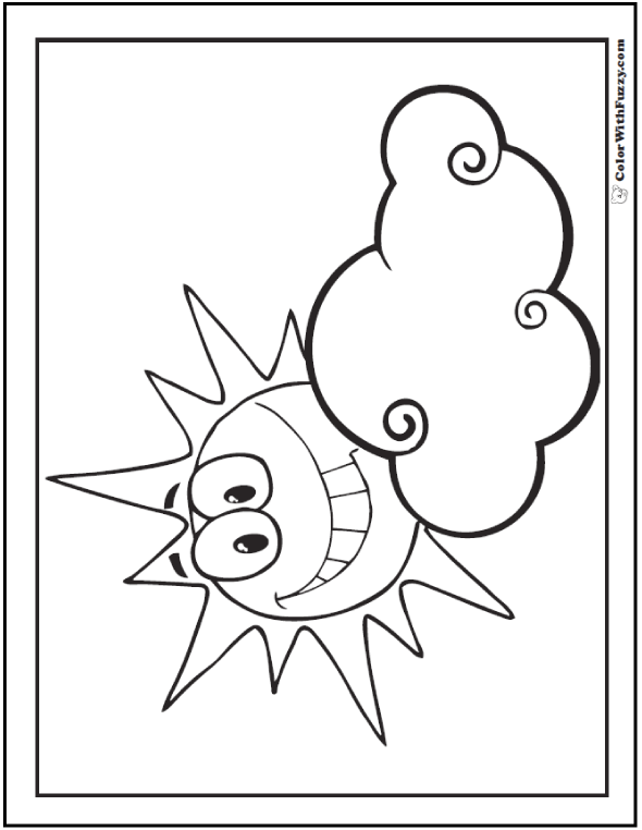 Rainbow Coloring Pages Free Printable 192