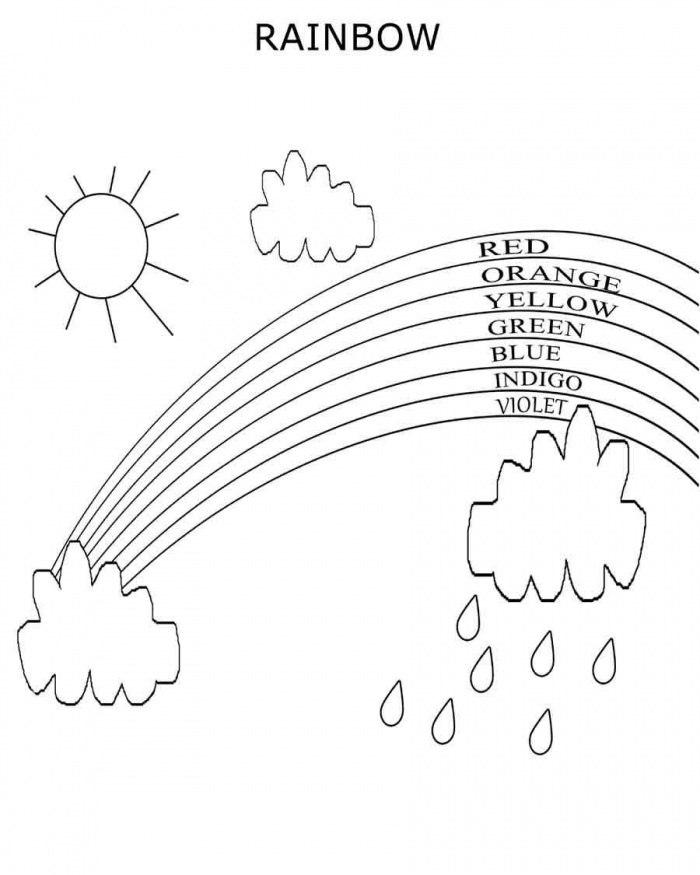 Rainbow Coloring Pages Free Printable 47