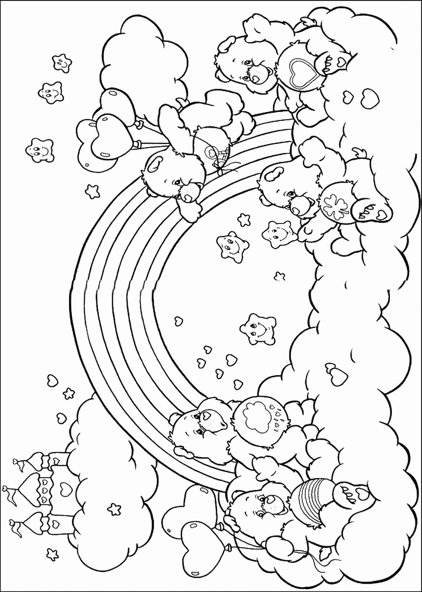 Rainbow Coloring Pages Free Printable 49