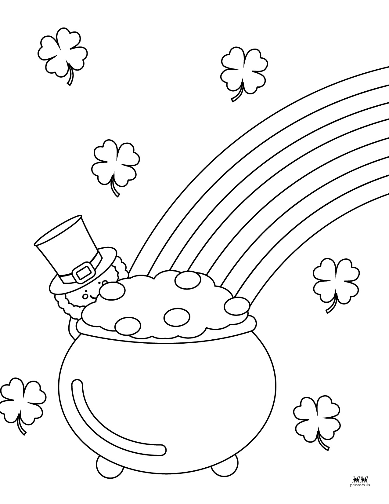 Rainbow Coloring Pages Free Printable 63