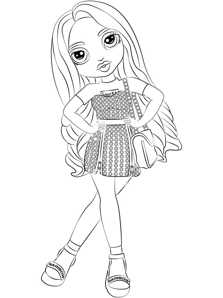 Rainbow Coloring Pages Free Printable 66