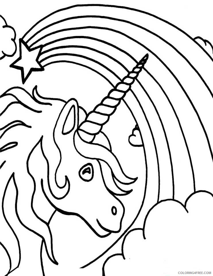 Rainbow Coloring Pages Free Printable 78