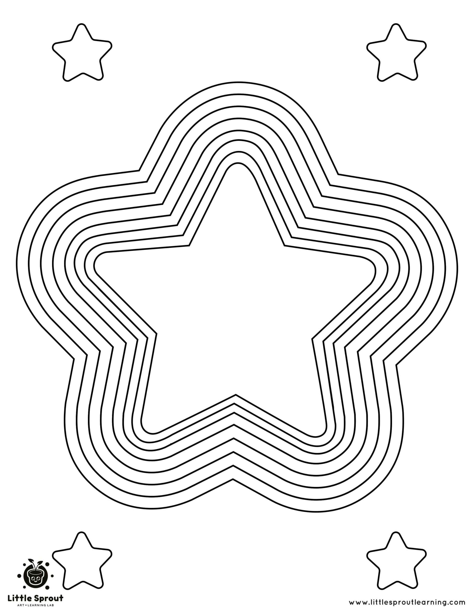 Rainbow Coloring Pages Free Printable 84