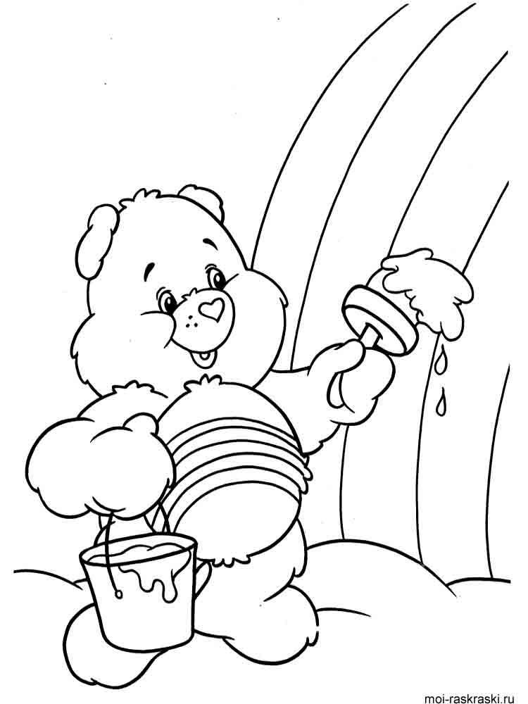 Rainbow Coloring Pages Free Printable 97