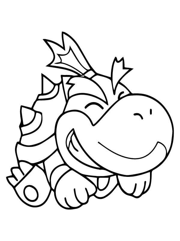 Super Mario Bowser Coloring Pages Free Printable 156