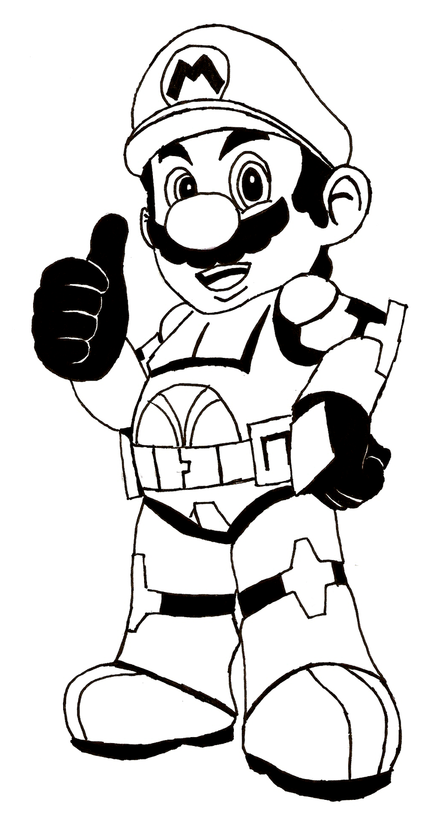 Super Mario Bowser Coloring Pages Free Printable 81